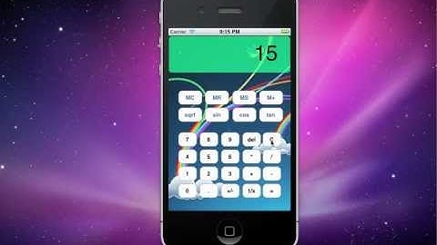 Calculator iPhone App Source Code For Sale