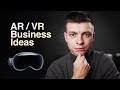 Top 8 arvr business ideas with the new apple vision pro headset
