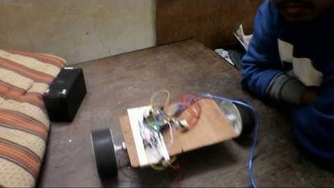 self balancing robot test -1 (arduino +mpu6050 + l