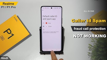 Enable caller id and spam protection in realme p1 pro 5g | Realme p1 5g spam call block kaise kare