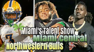 Miami's Biggest Talent Show   Miami Northwestern Bulls vs Miami Central Rockets  Antonio Brown