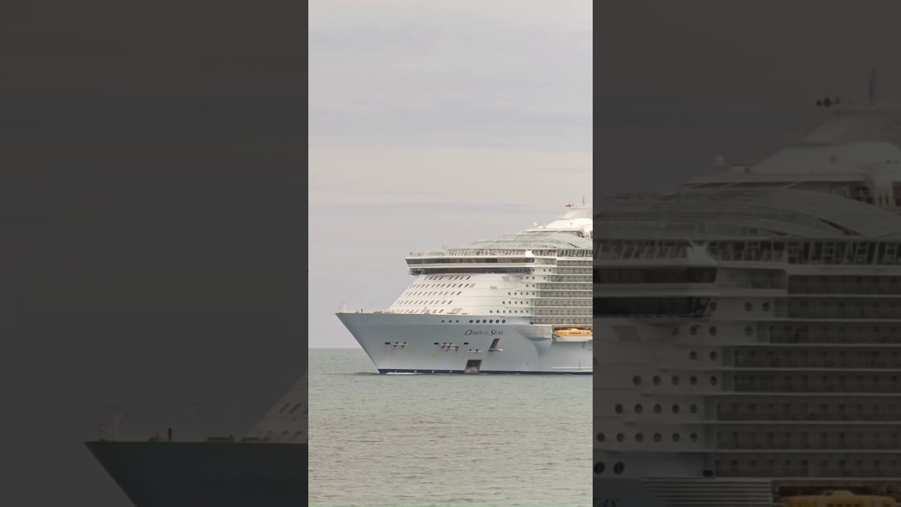 Oasis of the Seas Arrives at Port Canaveral! 10/06/26 🚢🌴 #shorts