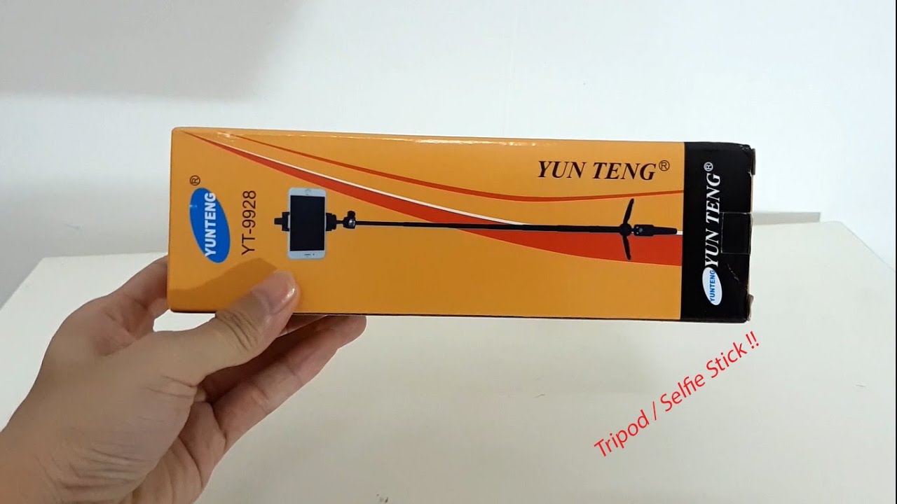 Yunteng YT-9928 Selfie Stick Vlog Tripod