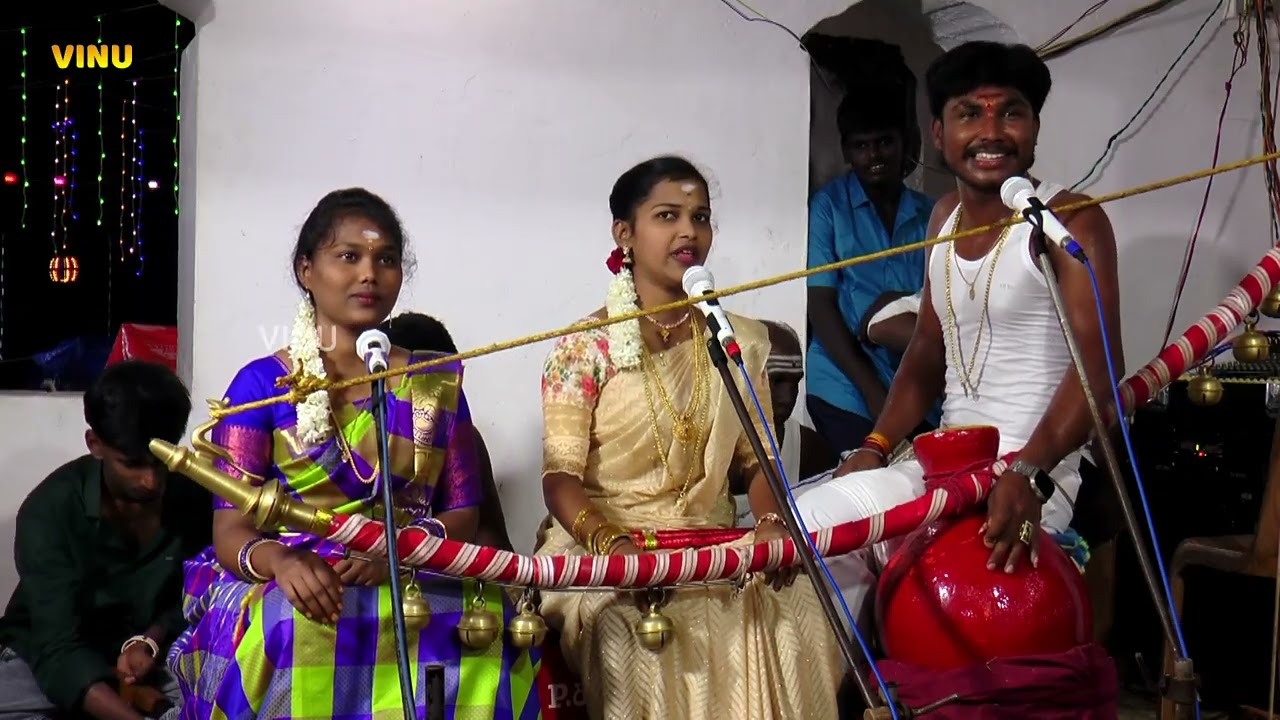 💥அக்கா தம்பி தங்கை மூன்று பேரும் சேர்ந்து 🔥சுரண்டை அருகே தன்னூத்து  🎀சத்யா  வில்லுப்பாட்டு #sathya