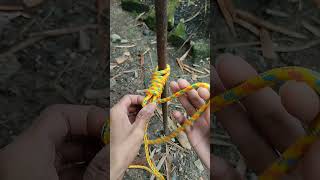 Friction Knot That Locks Fast and Releases Easy