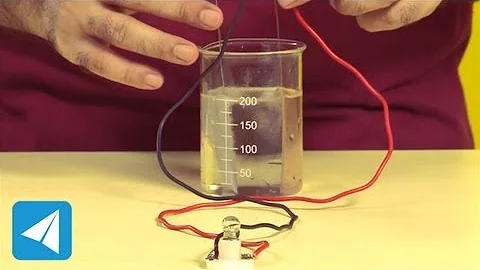 Dilute acid, zinc and copper make an electric cell | Electricity | Physics