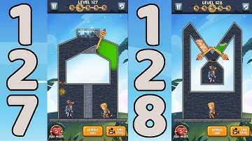 How to Loot 2 - Hero Rescue & Pin Pull Level 127 & 128