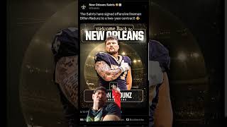 New Orleans Saints making some