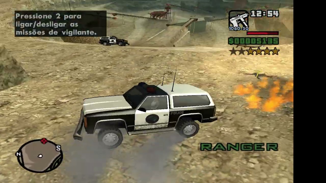 Um dia que Eu atravessei a Ponte do gta SA bloqueada so por Zueira KKKKKKK