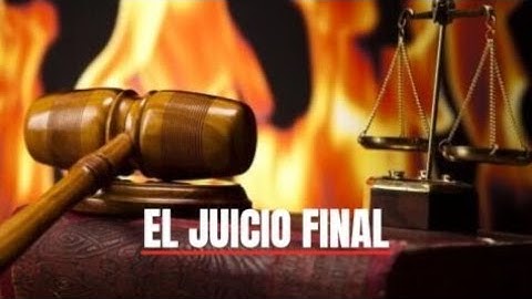 Así será el 𝐉𝐮𝐢𝐜𝐢𝐨 𝐅𝐢𝐧𝐚𝐥 según las 𝐒𝐚𝐠𝐫𝐚𝐝𝐚𝐬 𝐄𝐬𝐜𝐫𝐢𝐭𝐮𝐫𝐚𝐬📖
