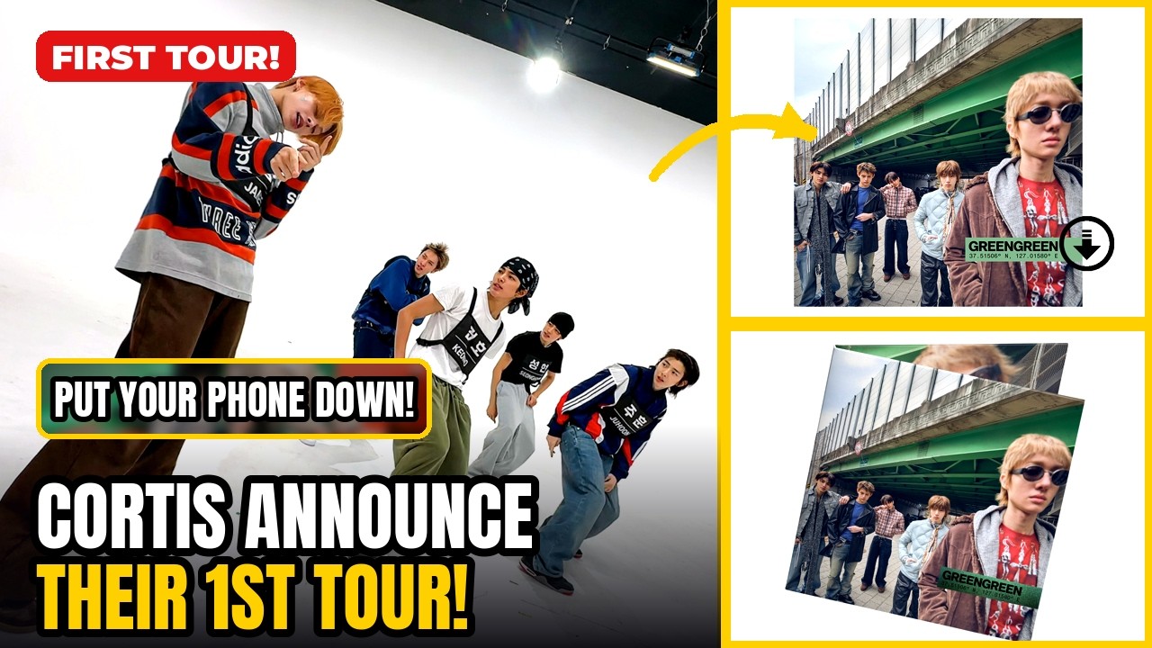 BREAKING: CORTIS Announce Their FIRST Tour 'PUT YOUR PHONE DOWN