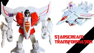 How to Transform Starscream | Great for Kids AND Adults | Transformers Authentics