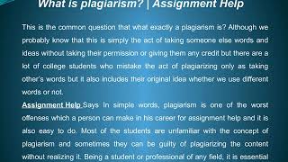 Assignment Help Services in Australia