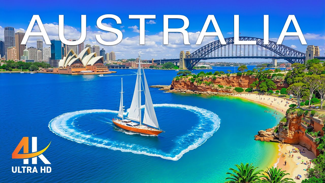 Australia 4K – Discover Stunning Landscapes and Beaches With Deep House Chill