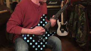 Whitesnake - Still of the Night (rhythm guitar cover) Kramer NightSwan