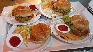 Chicken Recipe Tippu Karachi Burger Point Best Tasty Burger and Amazing Planta Burger