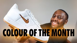 Air Force 1 Colour of the Month Jewel White Gum Sneaker Review QuickSchopes 598 Schopes FN5924 103