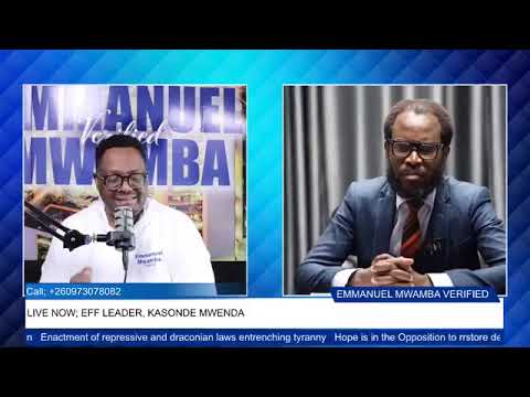 KASONDE MWENDA SHUTS DOWN HAKAINDE HICHILEMA S GOVT ON EMMANUEL MWAMBA TV 
