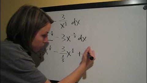 Indefinite Integrals Example 8 (KristaKingMath)