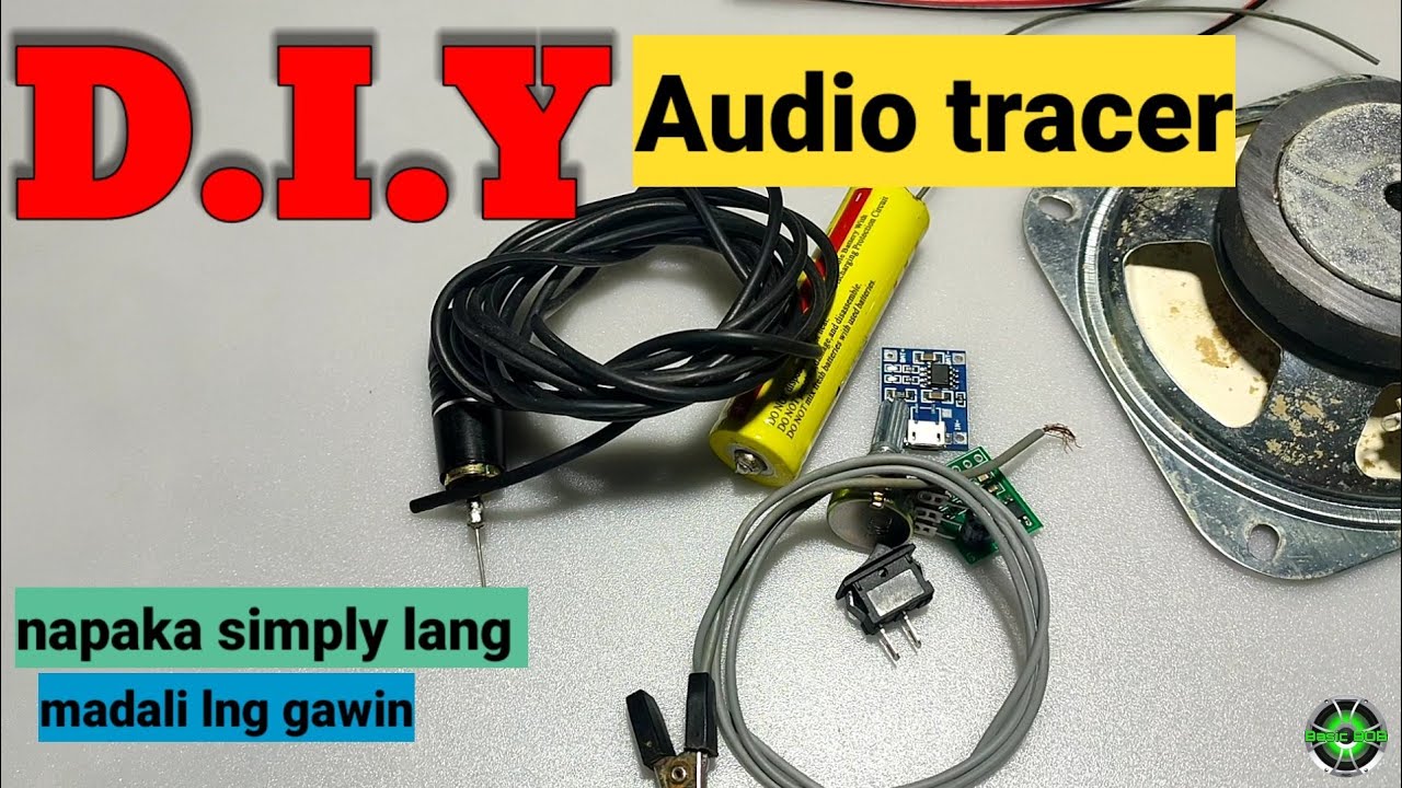 DIY AUDIO TRACER / SIGNAL TRACER - YouTube