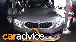 BMW M4 GTS with OLED Taillights : 2015 LA Auto Show