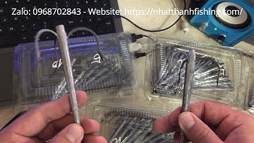 Giới Thiệu Lưỡi Câu Ba Tiêu Cải Tiến, Lớn Hơn, Rộng Hơn - Đồ Câu Cá Nhật Thành