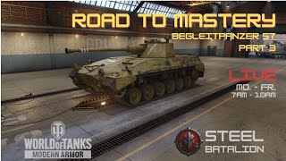 World of Tanks - Begleitpanzer 57 Road To Mastery part 3 [Wot Gameplay]