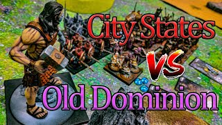 City States vs Old Dominion - 1500pts (Conquest Last Argument of Kings) - Battle Report