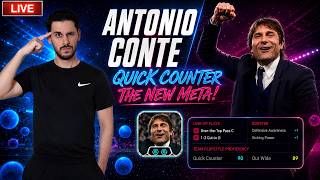 IS QUICK COUNTER THE NEW META IN eFootball 27! 🤯 NEW ANTONIO CONTE TEST LIVE! 🔥
