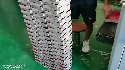 Rigid box corner pasting machine  & box angle pasting machine/kastes leņķa ielīmēšanas mašīna