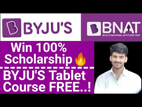 BYJU'S BNAT 2020 Full Information | Win BYJU'S Tablet FREE | BYJU'S National Aptitude Test