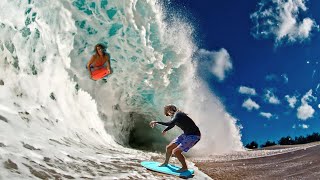 Skimboarders vs. Bodyboarders by thisismov 2,142,695 views 3 years ago 8 minutes, 37 seconds
