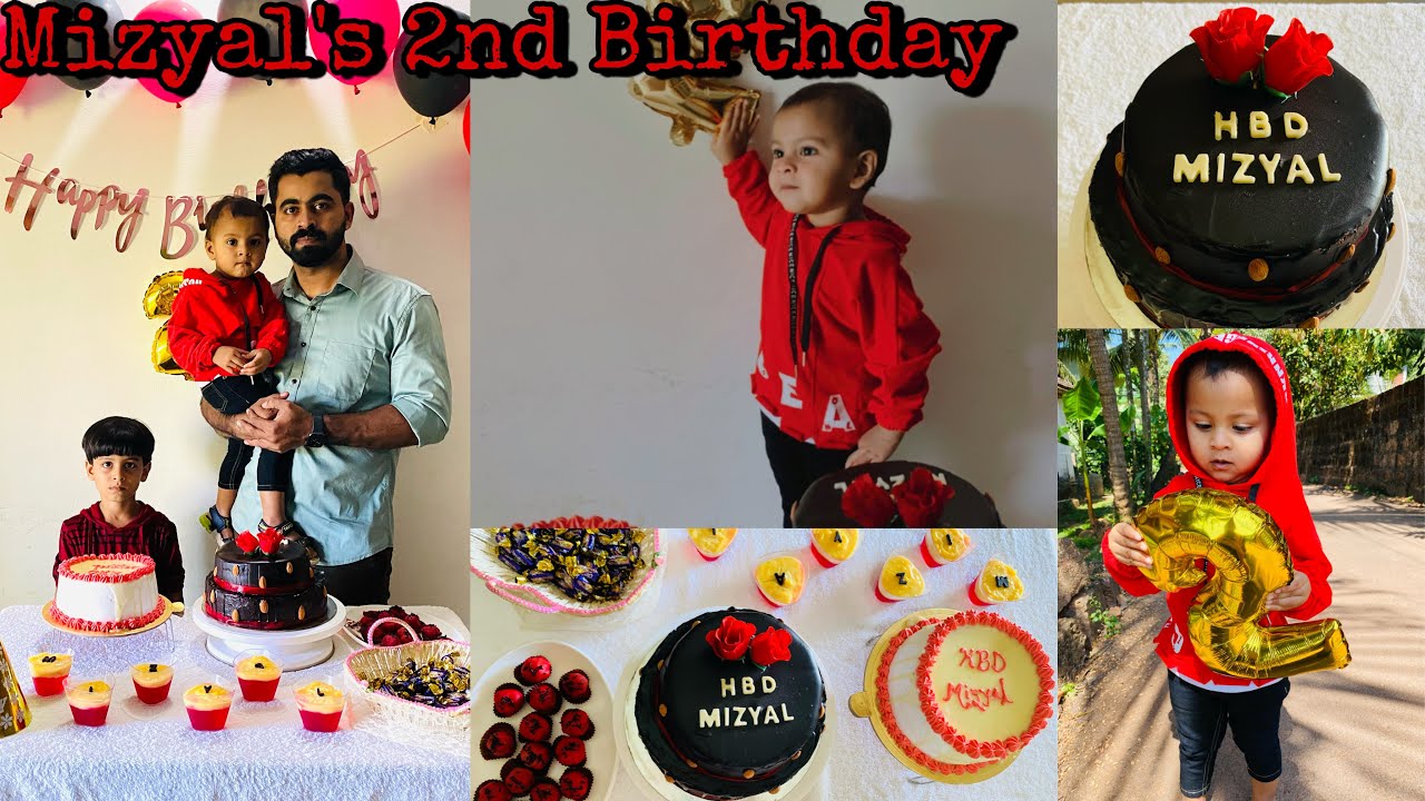 Mizyal's 2nd Birthday Celebration || Happy Moment || Vlog || Malayalam || Tasty dip