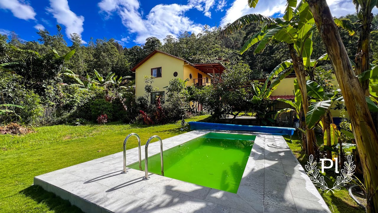 FOR SALE Italian Style Jewel in #Vilcabamba: Two Houses on Flat and Fertile land #loja #ecuador