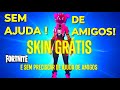 Como pegar de graça Nova skin Viajante Da Equipe De Abraços! Fortnite  2025 fortnite trocação