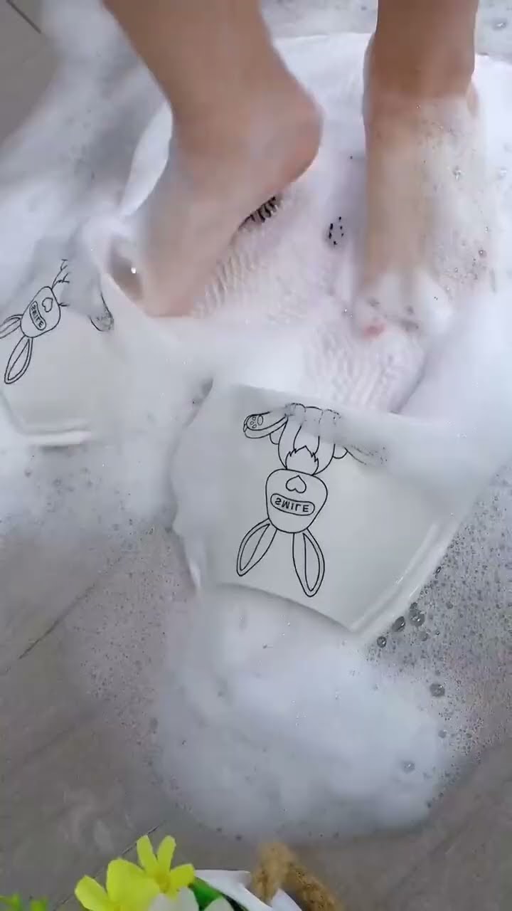 Massage Rabbit Bath Floor Mat⁠ ( # 2090  ) 1️⃣ Product Link in Bio