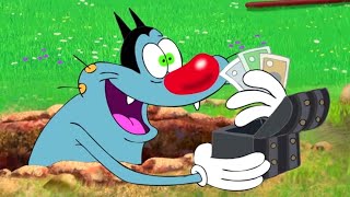 Oggy and the Cockroaches - The garden treasure (S04E50) CARTOON | New Episodes in HD