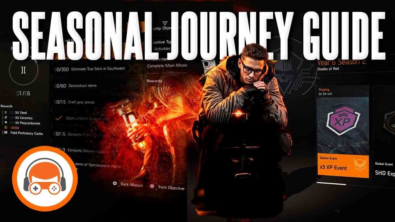The Division 2 - How to Find Seasonal Journey Missions - YouTube