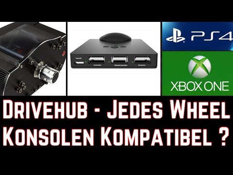 Jedes Wheel PS4 + XBOX kompatibel - Drivehub im Fanatec CSW V2 - PS4 - Test