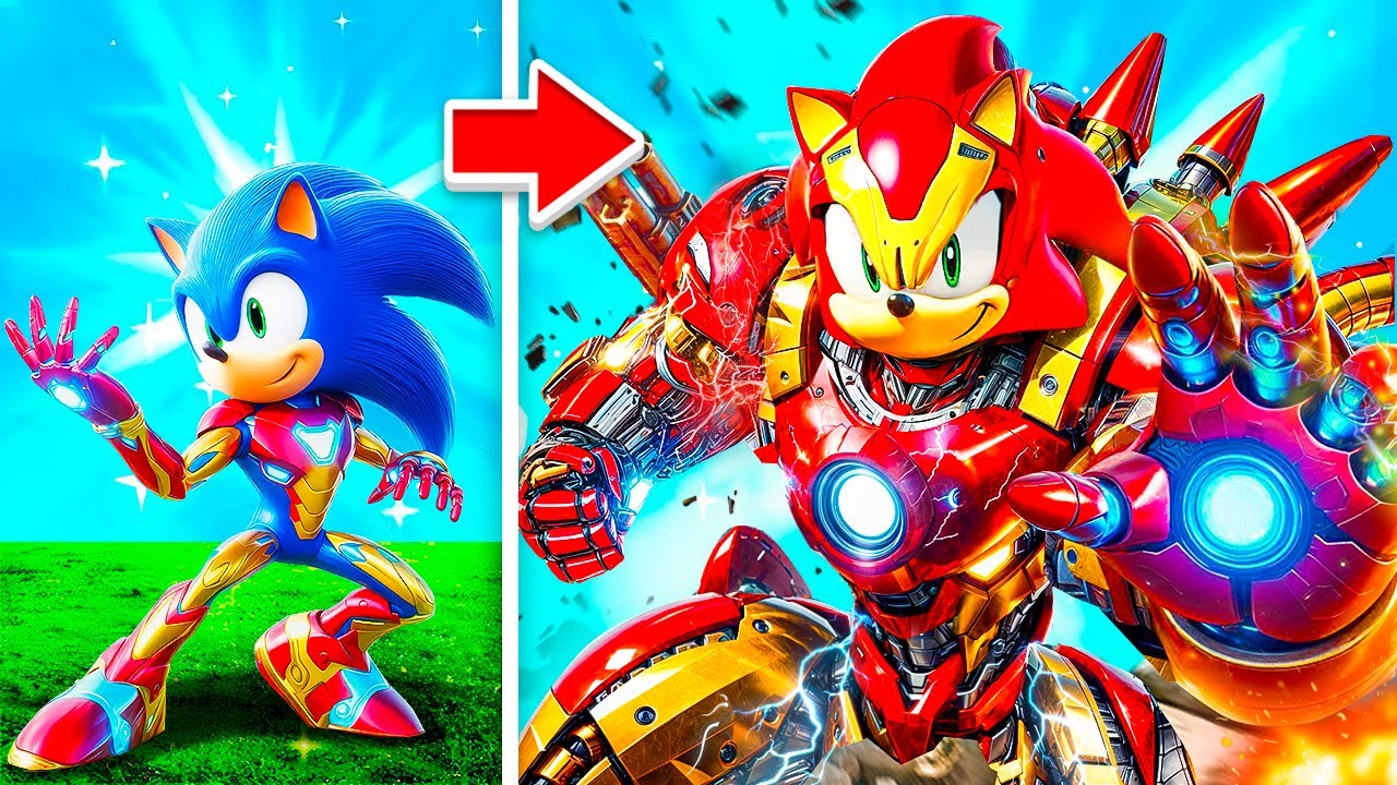 ПРОКАЧАЛ СОНИКА ДО ЖЕЛЕЗНОГО ЧЕЛОВЕКА СОНИКА в ГТА 5 ОНЛАЙН (GTA 5 ONLINE)