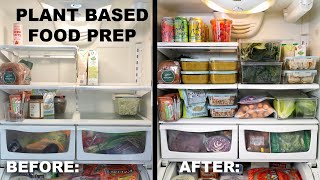 MEAL PREP for the week| Whole Foods Plant Based Diet