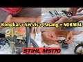 Chain saw STIHL MS 170 ~ Bongkar senso susah bunyi dan nggak normal