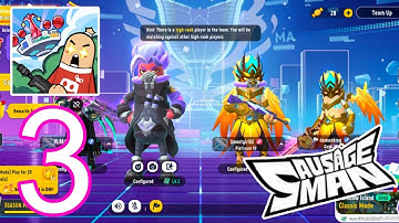 Sausage Man – Gameplay Walkthrough Part 3 - Battle Royal (iOS, Android)