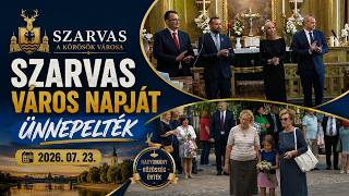 🏛️ Szarvas Város Napját ünnepelték 📍 Szarvas 📅 2026. 07. 23.