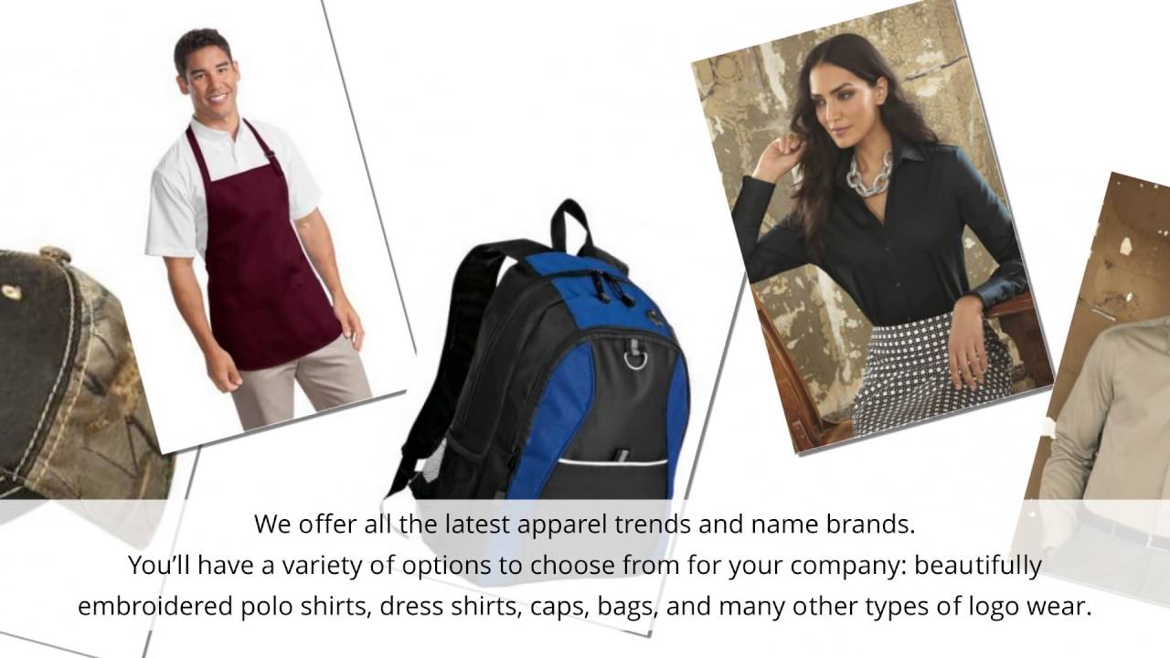 Custom Embroidered Logo Shirts and Hats