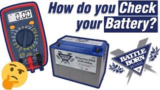 HowTo: Check Your Battery Voltage | Battle Born Batteries