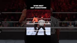 10 Best Ddt Variations In The Wwe Game 🎮😳