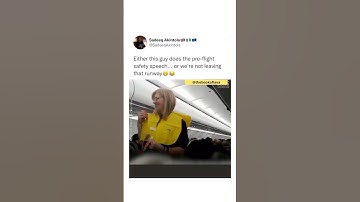 Best Pre Flight Speech