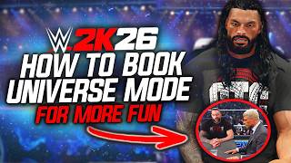 How to Book Universe Mode in WWE 2K26 with the Best Rivalry Actions! screenshot 3