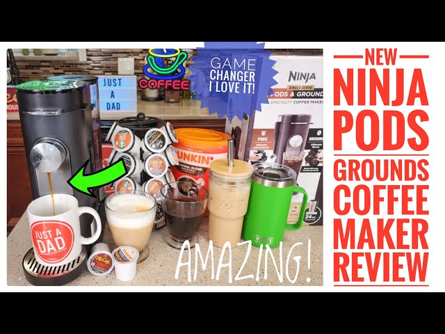 NEW! Ninja Pods & Grounds Specialty Single Serve K-Cup Coffee